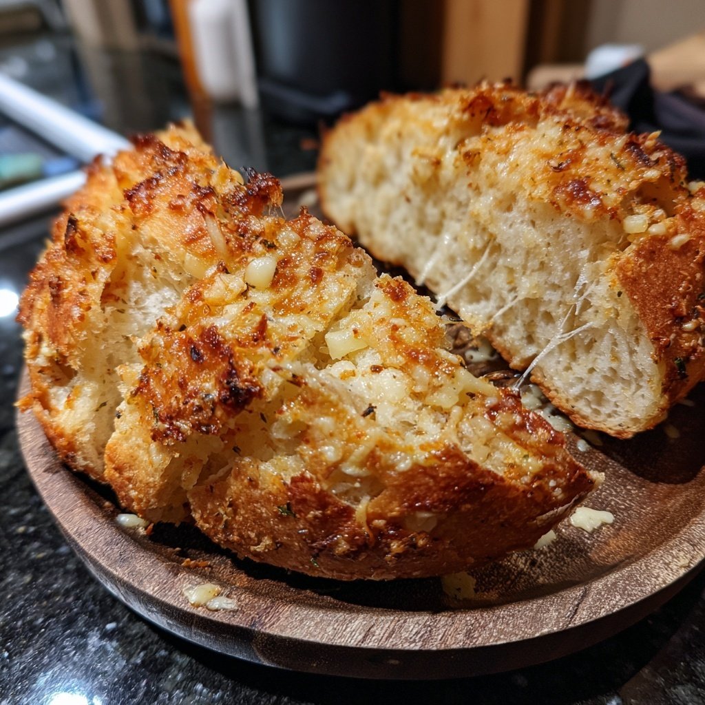 Zupfbrot Mit Knoblauchbutter
