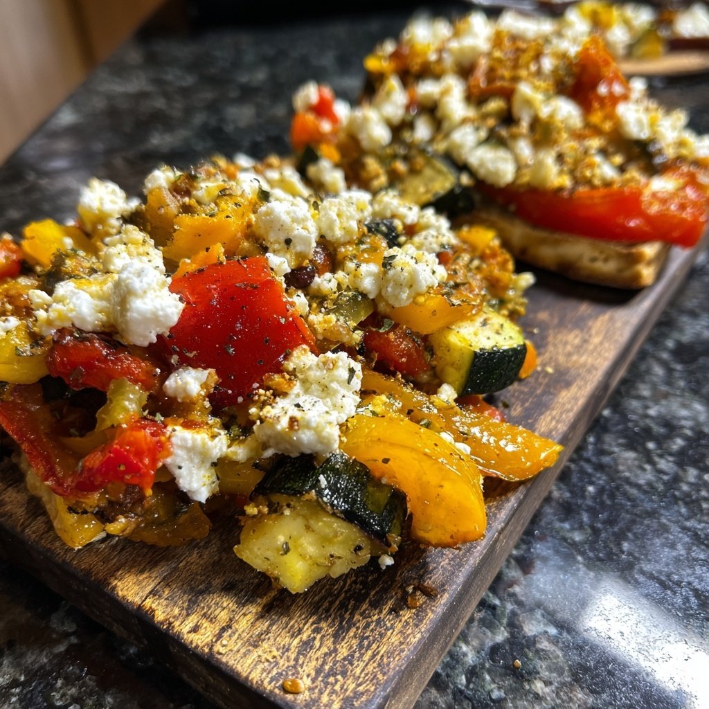 Gesund & Leicht Mediterrane Gemüsepfanne mit Feta