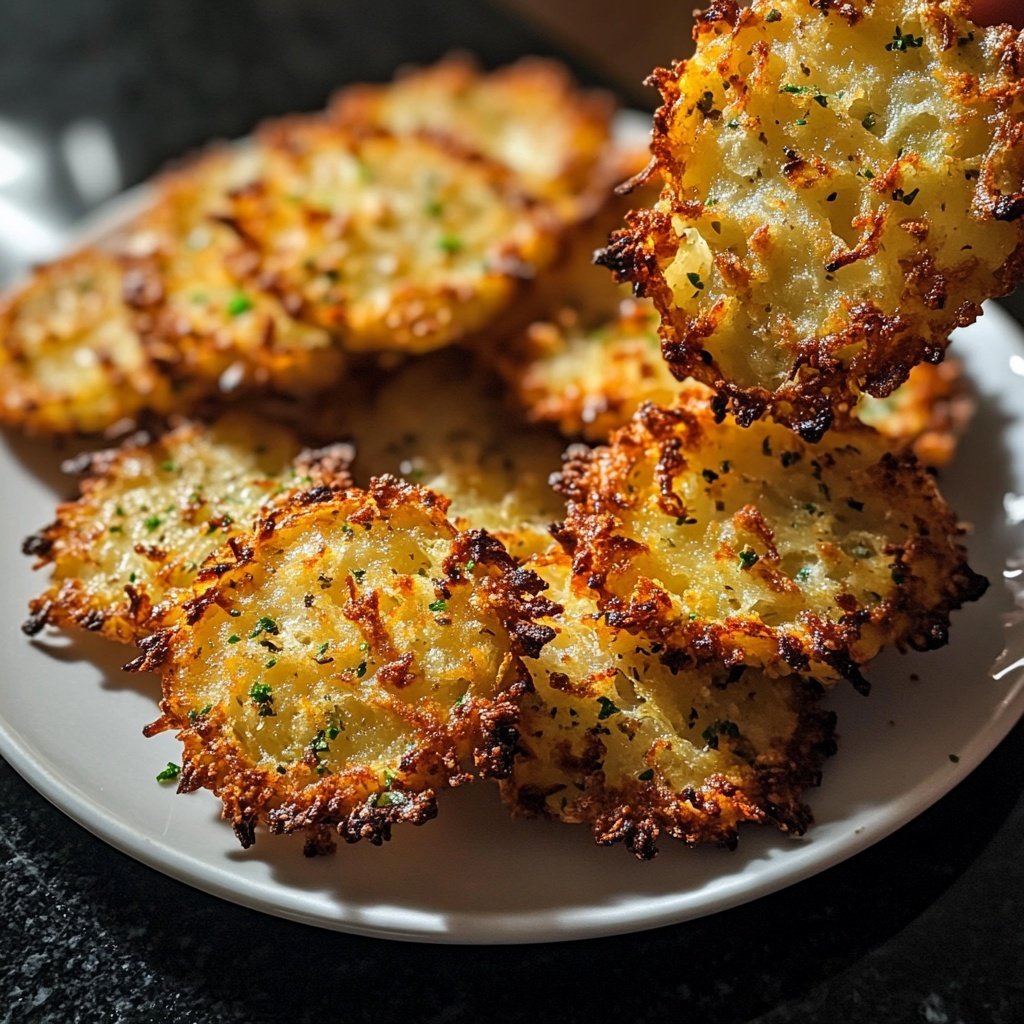 Knusprige Kartoffelpuffer