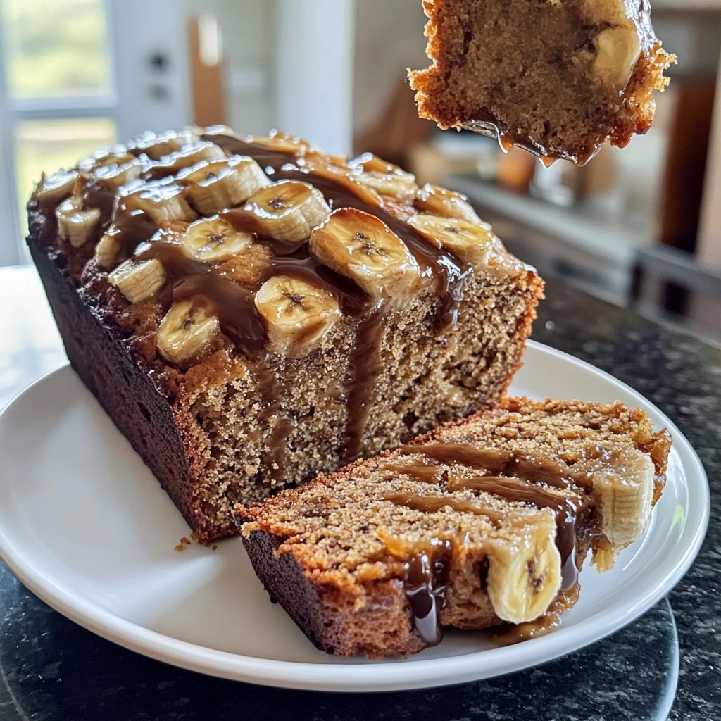 Bananenbrot mit Espresso