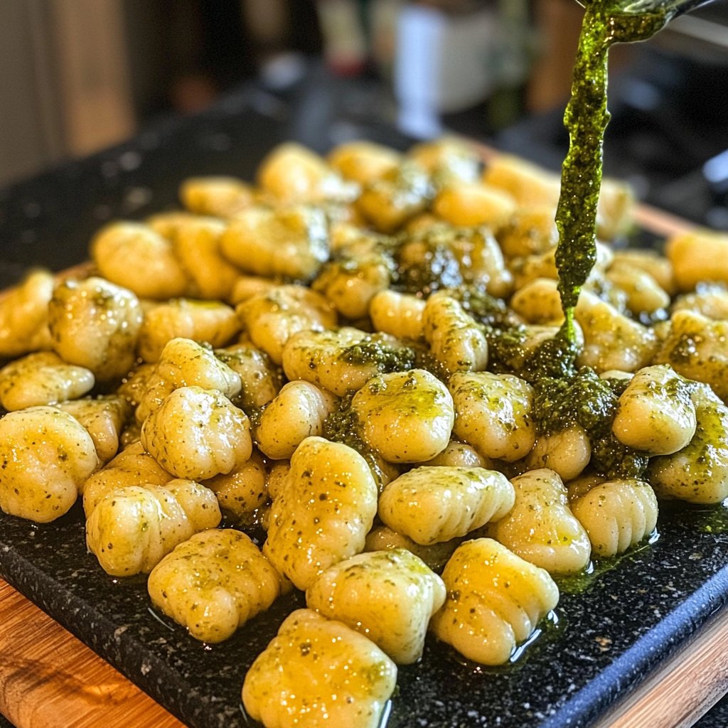 Gnocchi mit Pesto