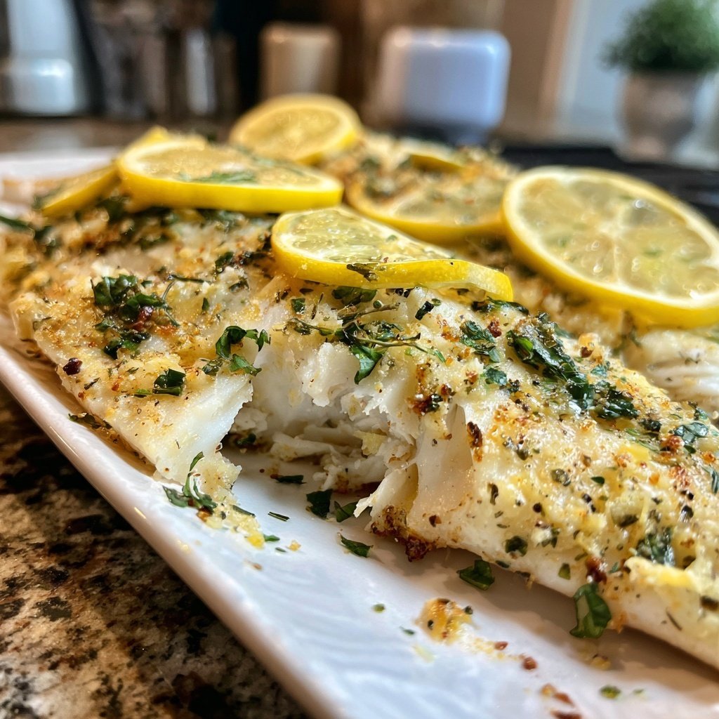 Gesund & Leicht Zitronen-Gegrillter Fisch