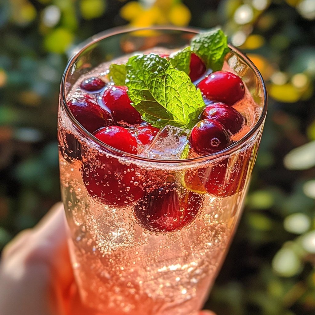 Cranberry-Spritz