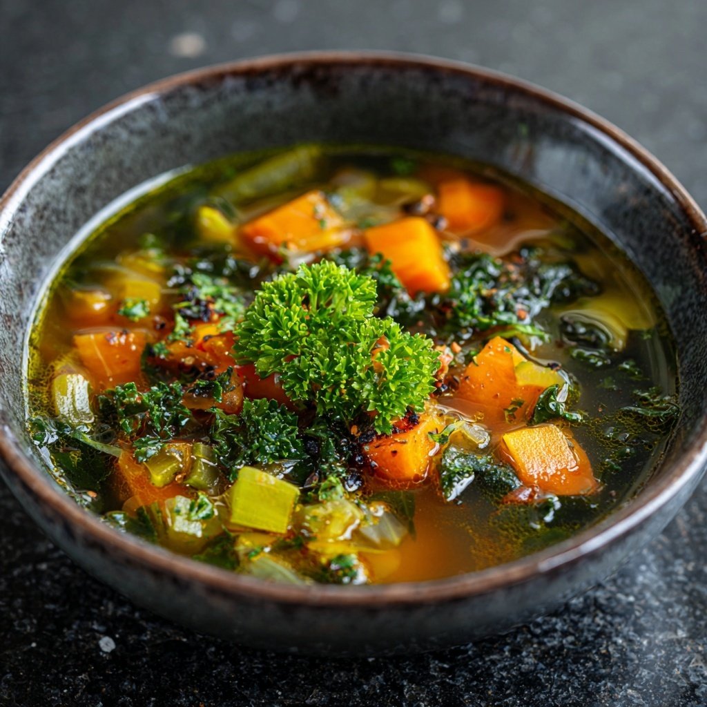 Kalorienarme Suppe Mit Gemüse