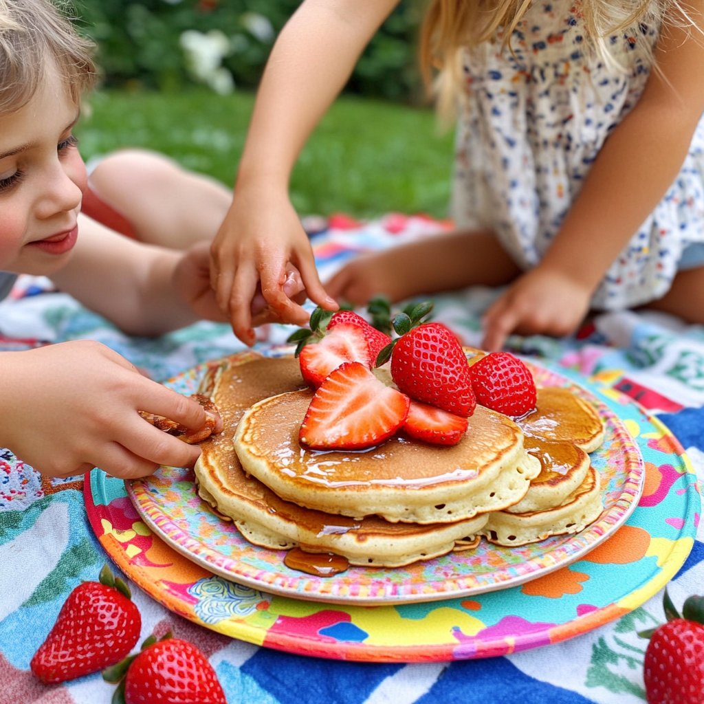 Frühstück für viele Kinder