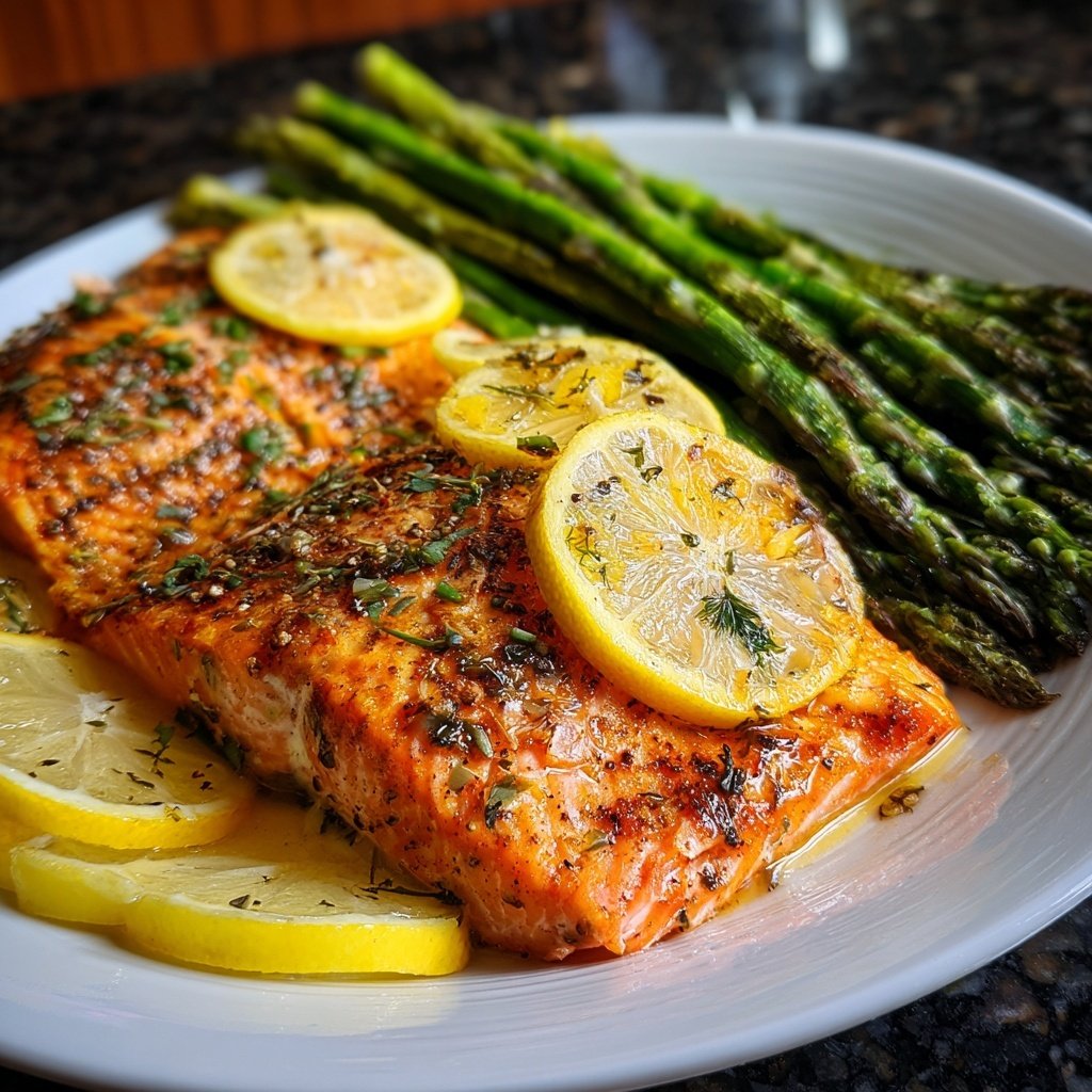 Kalorienarmes Abendessen Mit Lachs