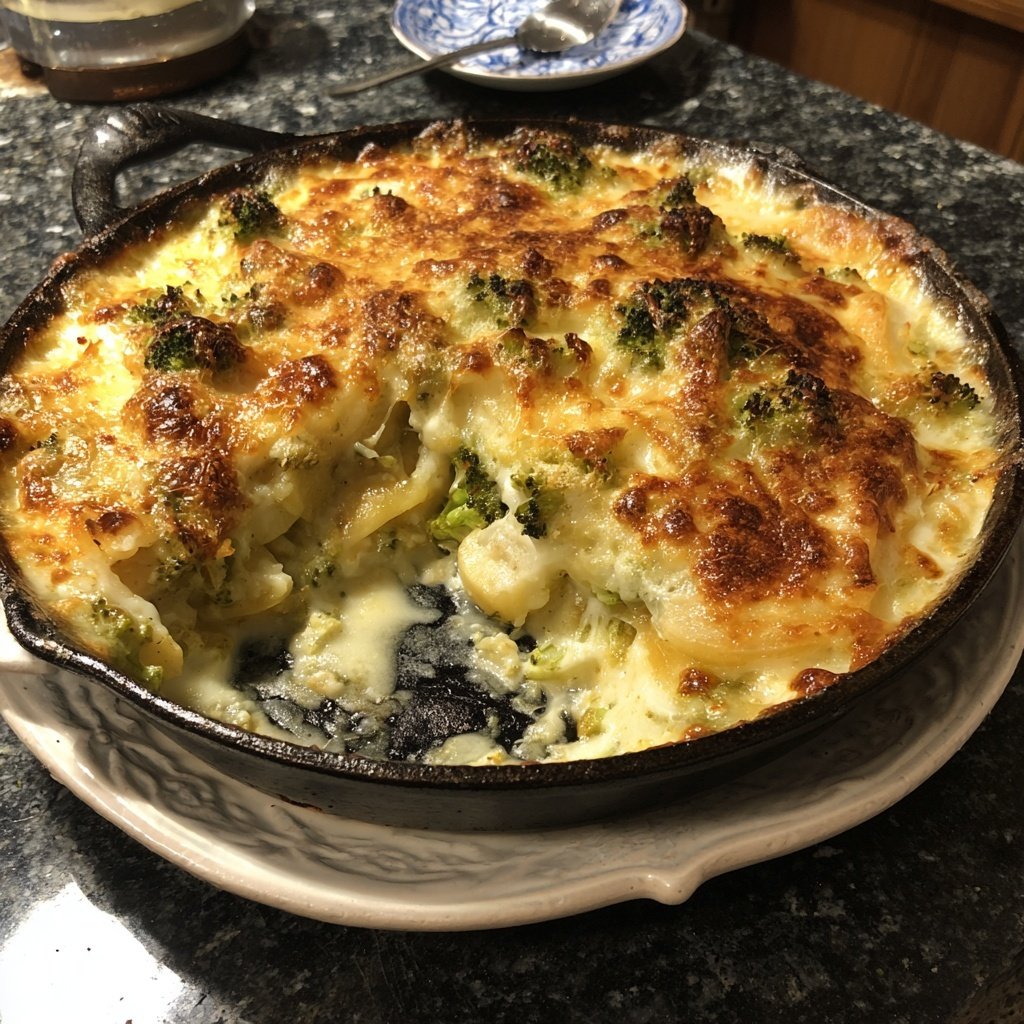 Brokkoli Kartoffel Gratin Leicht